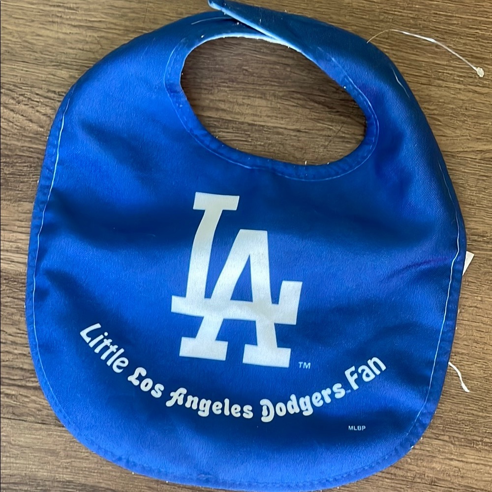 MLB Lis Angeles Dodgers All - Pro  Baby Bib by Win Craft